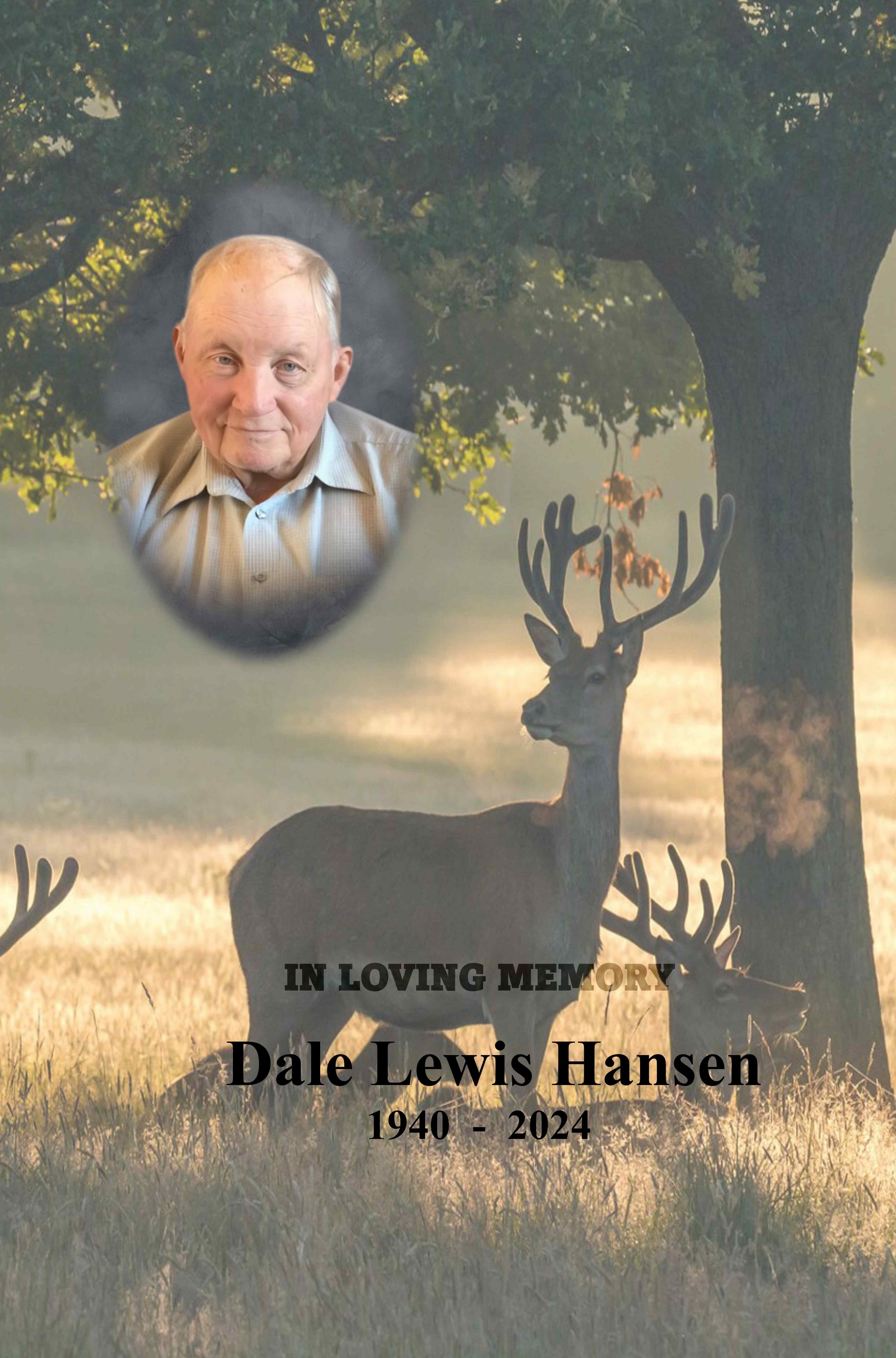 Obituary Dale Lewis Hansen of Hot Springs, South Dakota Chamberlain